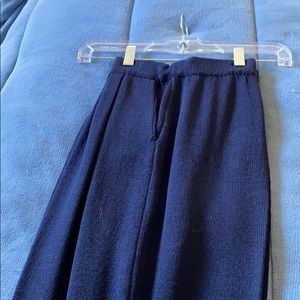 St john santana navy pants.  Size 10